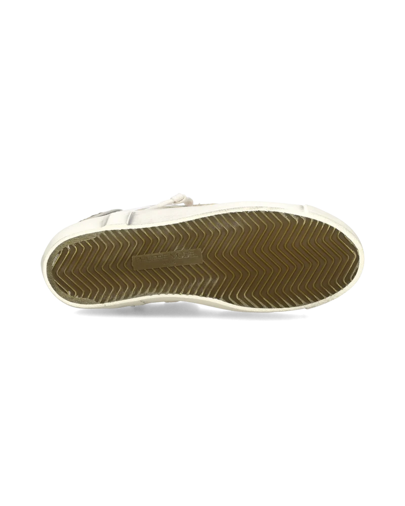 Sneakers Prsx Women, White Mud Animal-Print