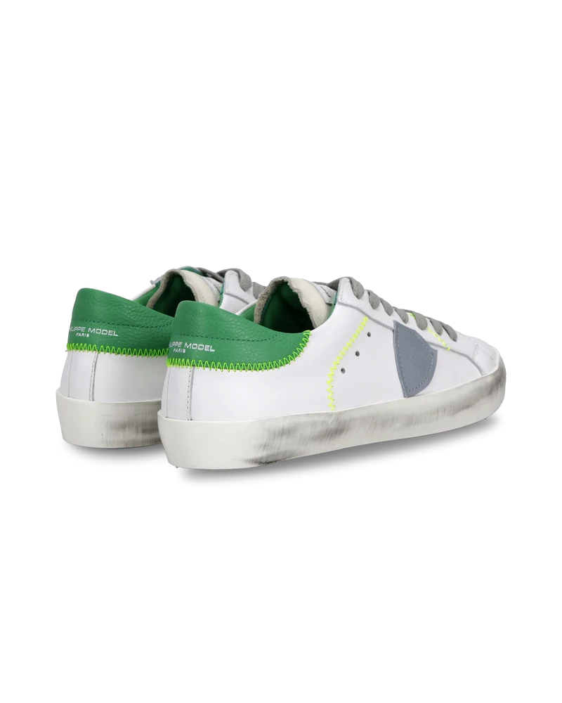 Sneaker Prsx Junior, White Green