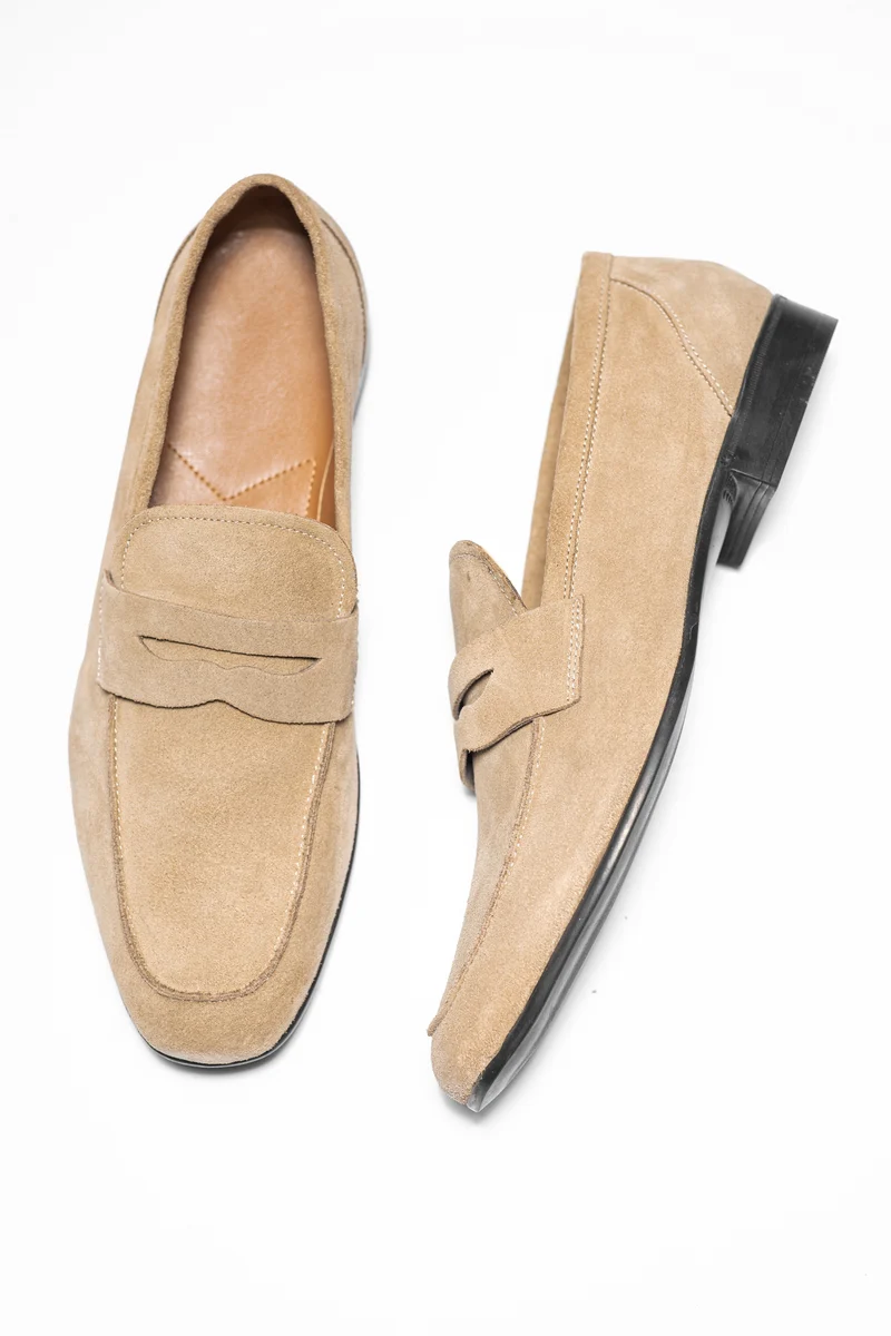 MICHAELA BEIGE SUEDE