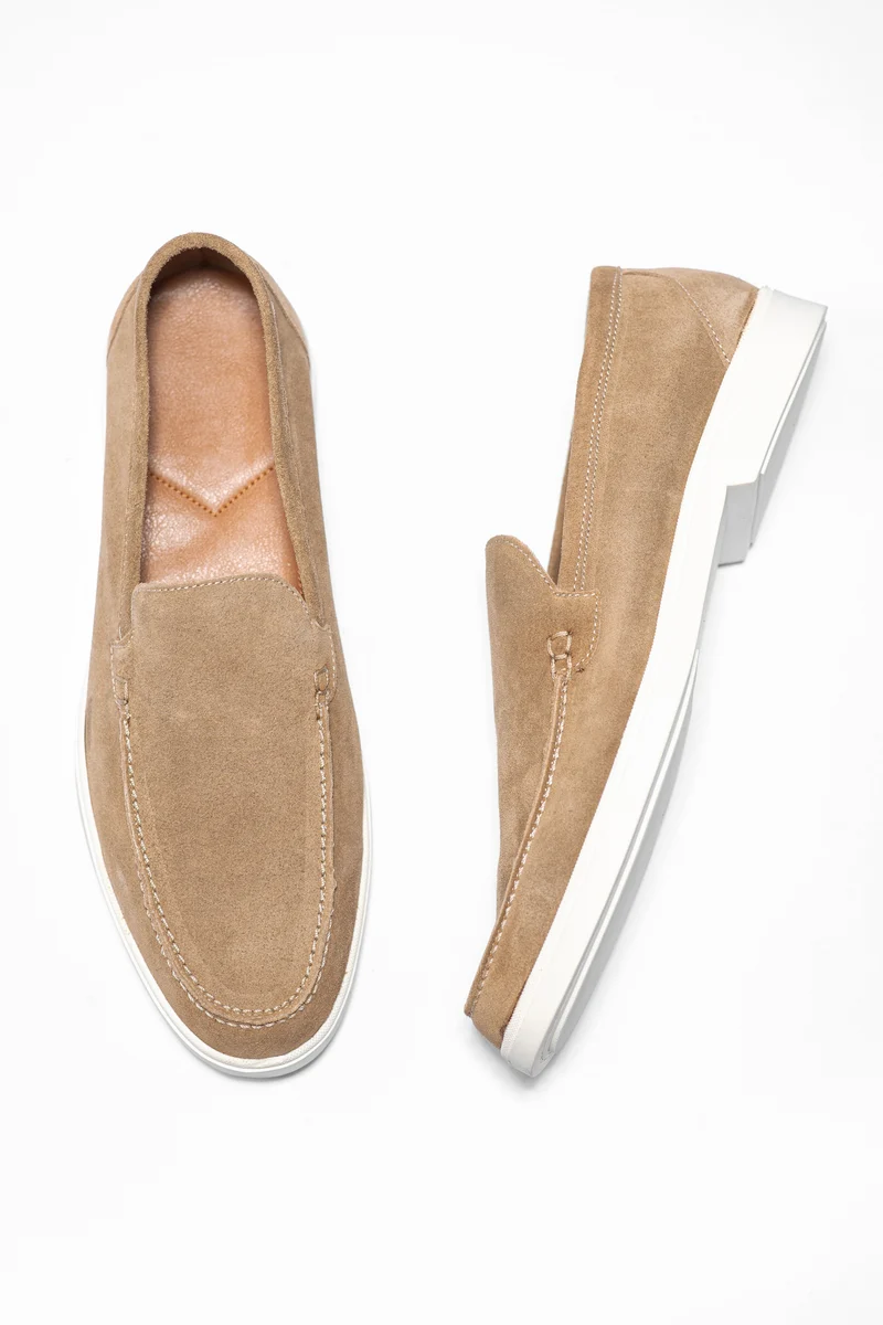 JOHN BEIGE SUEDE