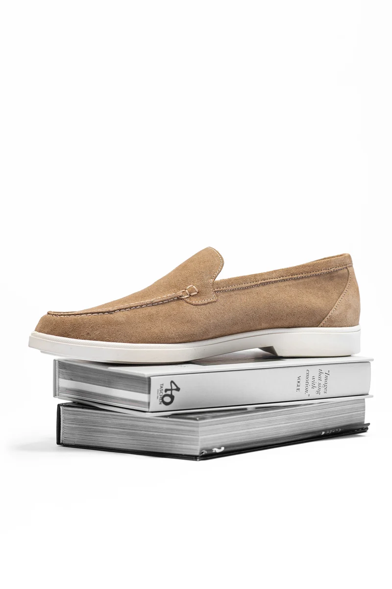 JOHN BEIGE SUEDE
