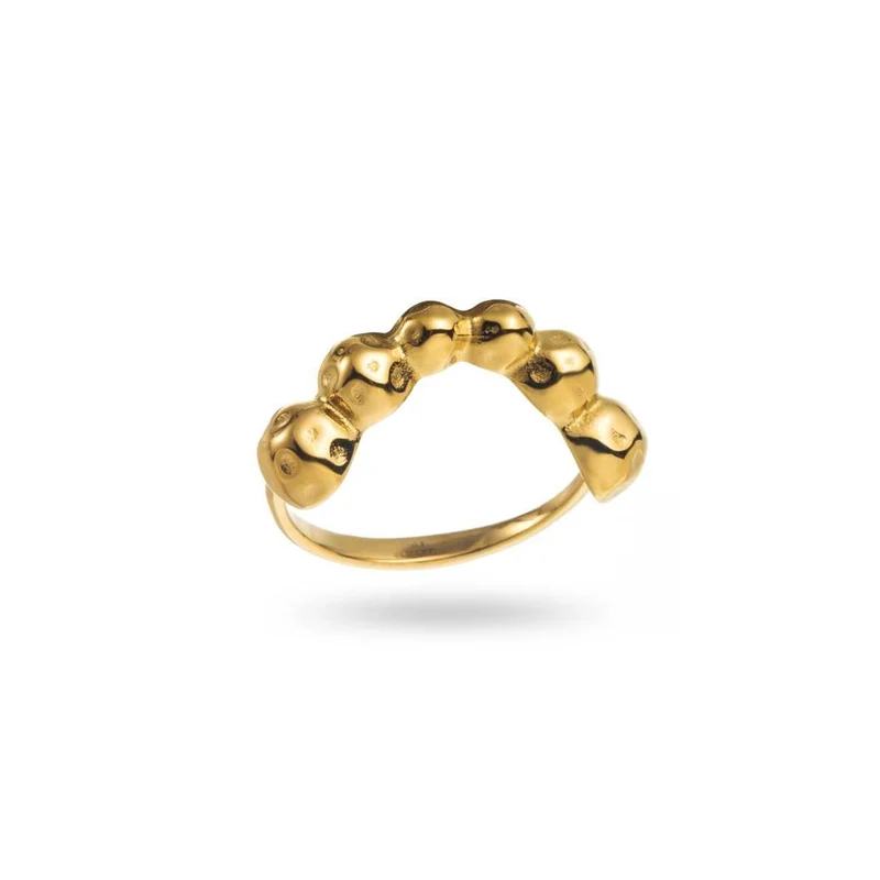 Bague multiples ronds acier inoxydable