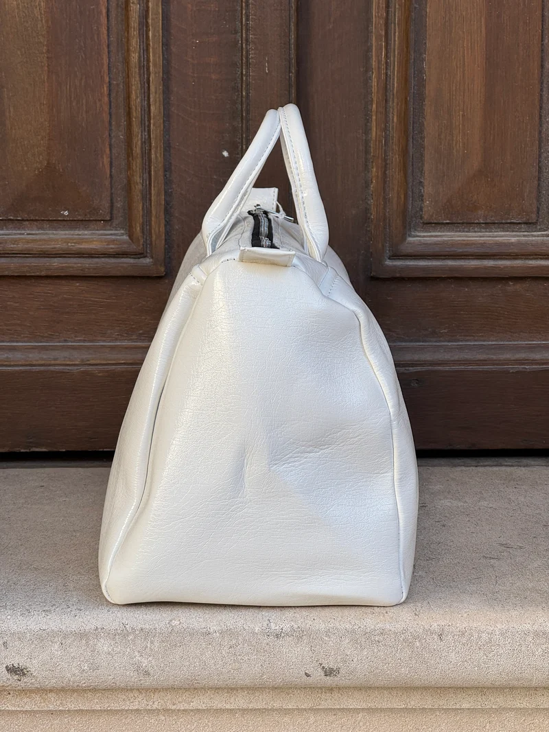 Sac en vinyle blanc BOWLING Hippocampe