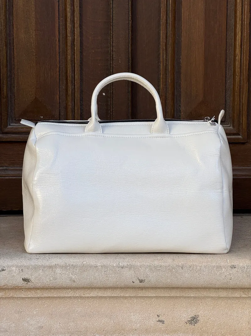 Sac en vinyle blanc BOWLING Hippocampe