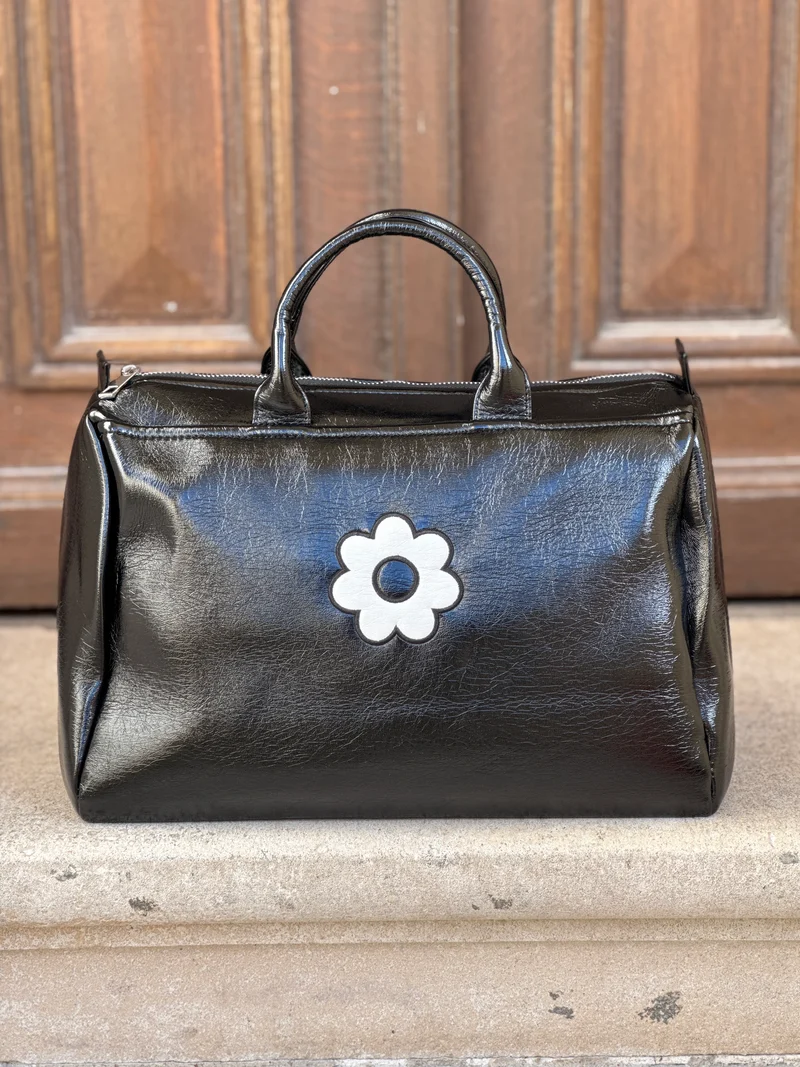 Sac en vinyle noir BOWLING Hippocampe