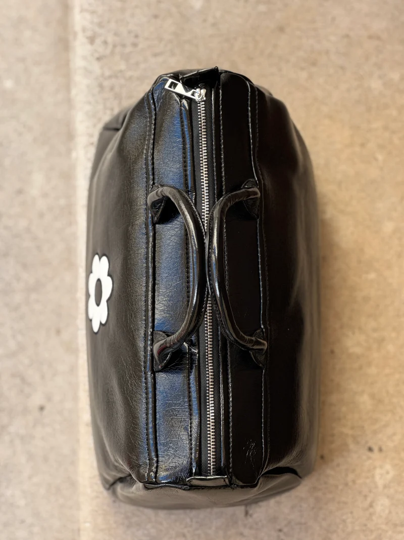 Sac en vinyle noir BOWLING Hippocampe