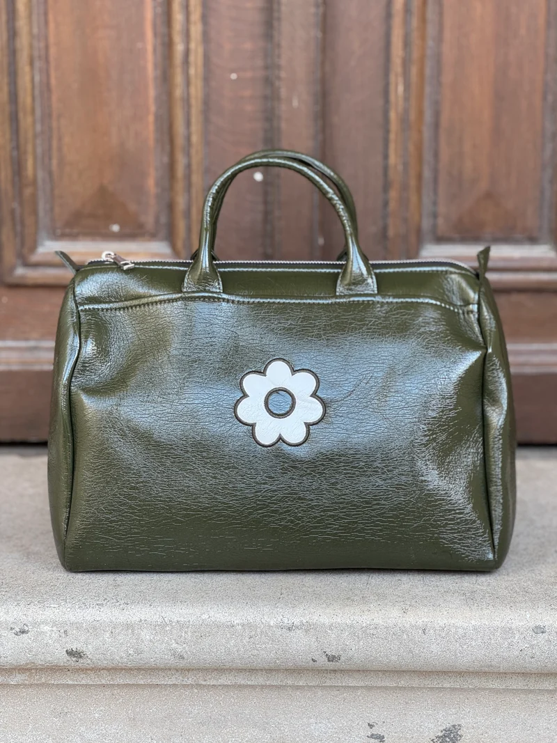 Sac en vinyle kaki BOWLING Hippocampe