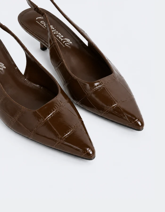 Rosie Brown Croco