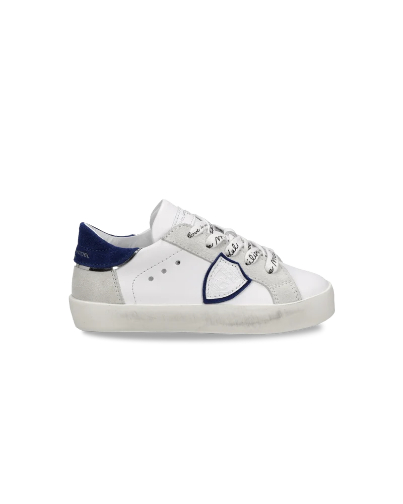 Sneaker Prsx Baby, White Blue
