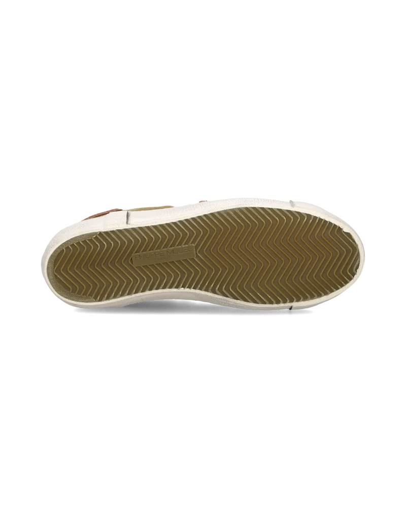 Sneakers Prsx Men, Beige Red