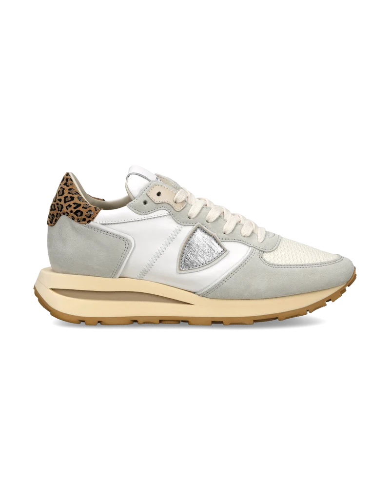 Sneakers Tropez Haute Women, White Beige
