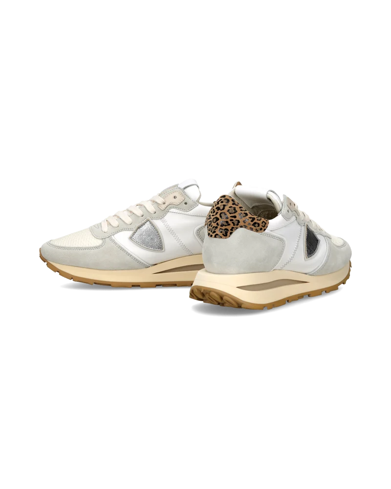 Sneakers Tropez Haute Women, White Beige