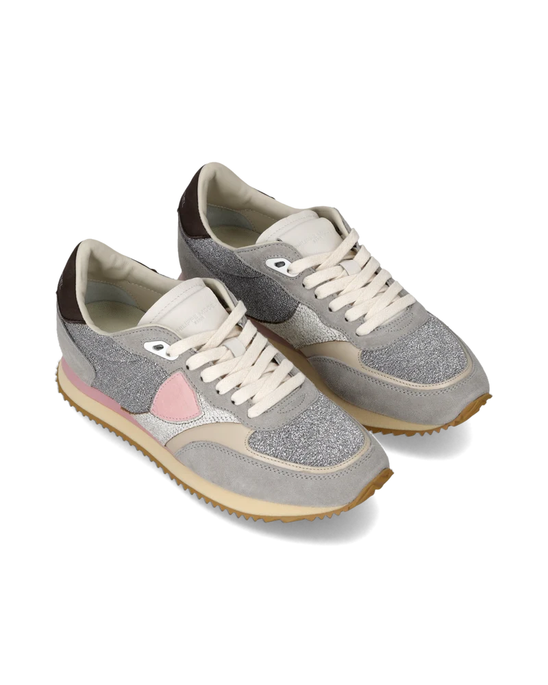 Sneakers Blville Women, Silver Grey