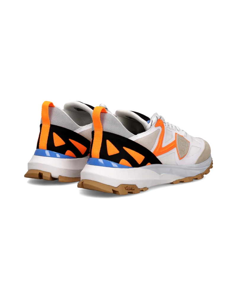 Sneakers Rocx Running Men, White Orange
