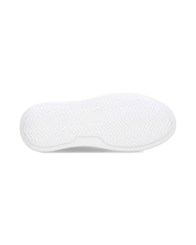 Sneakers Temple Tennis Women, White Black