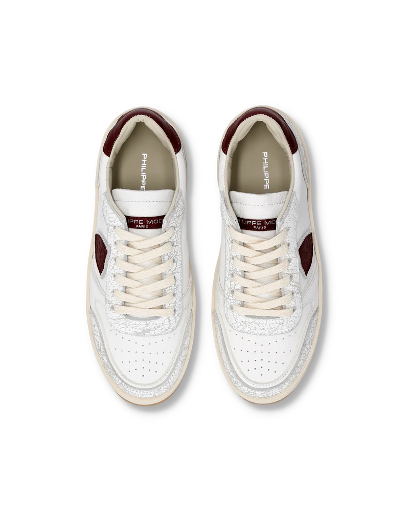 Sneakers Nice Tennis Women, White Wine