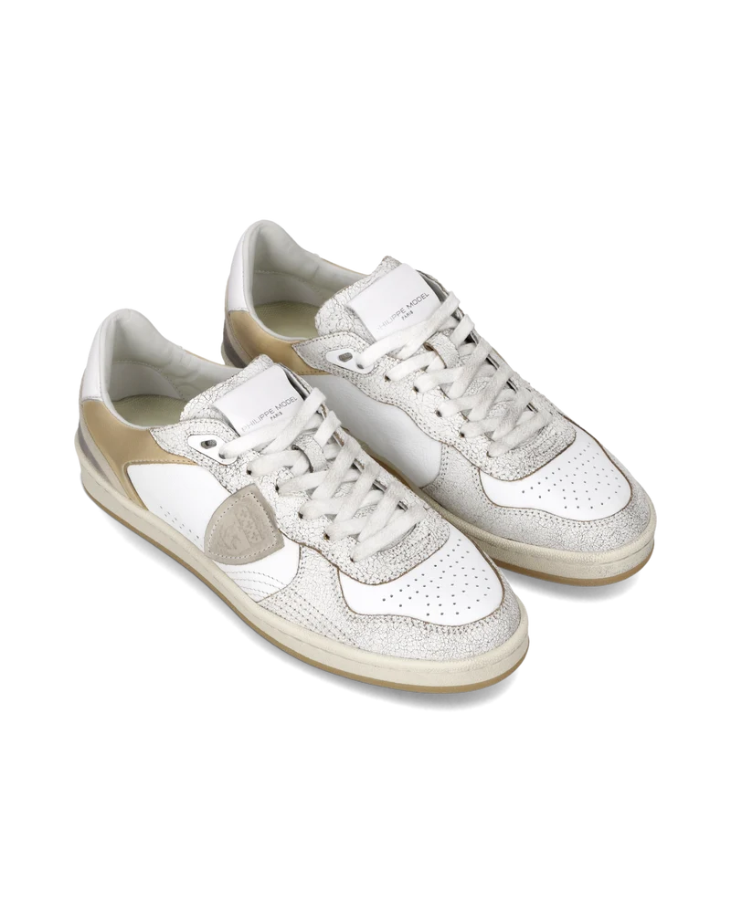 Sneakers Pgal Women, White Beige