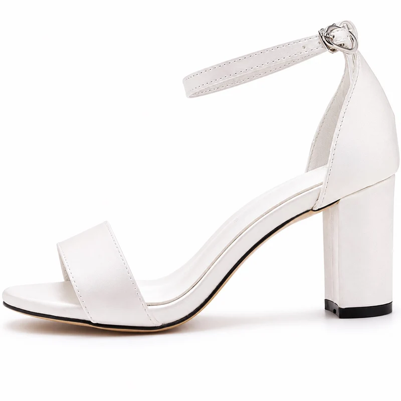 Women's 7 - 10 cm Sexy Satin Style Heeled Sandal