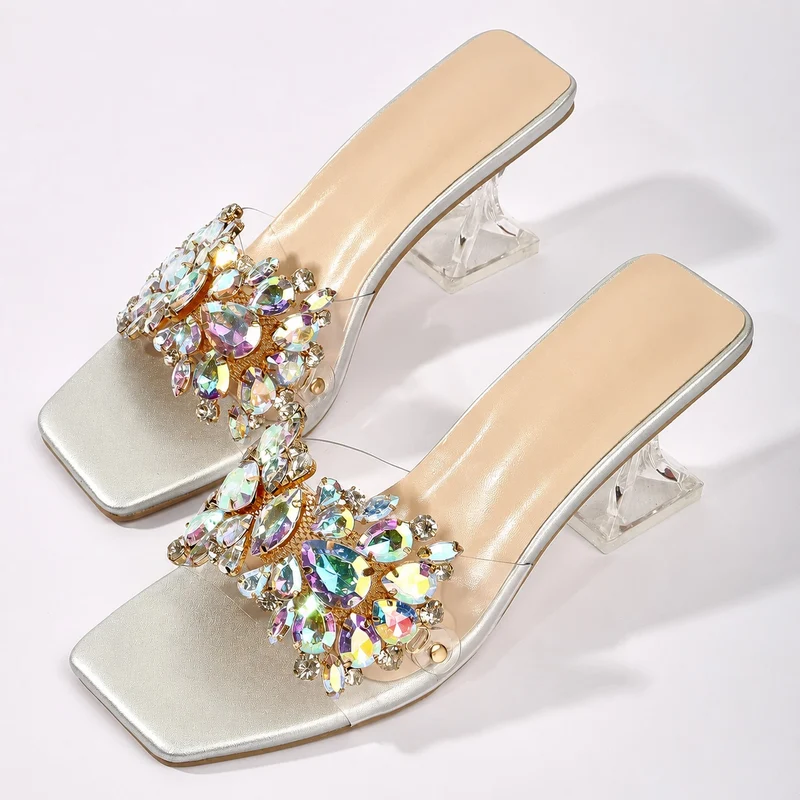 Silver Sandal Design and Luxurious