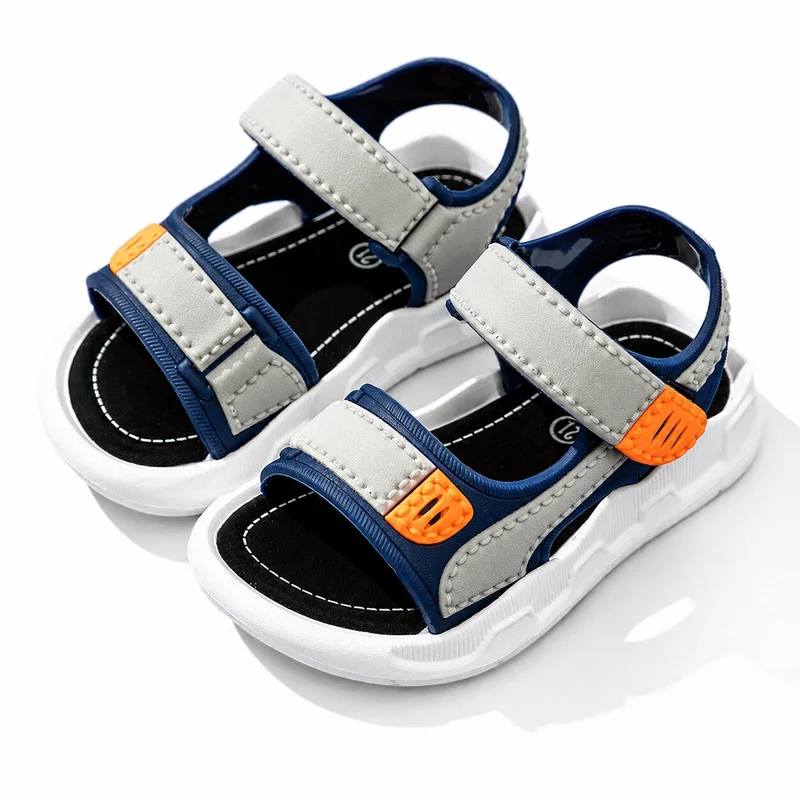 Boy's Open Sandal with Velcro