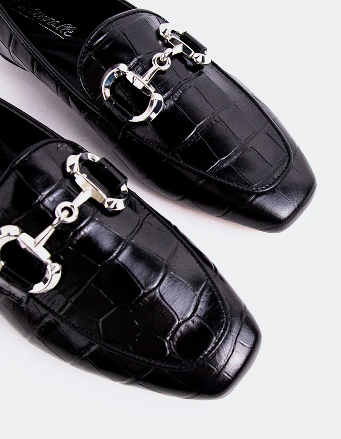 Ardelle Black Croco