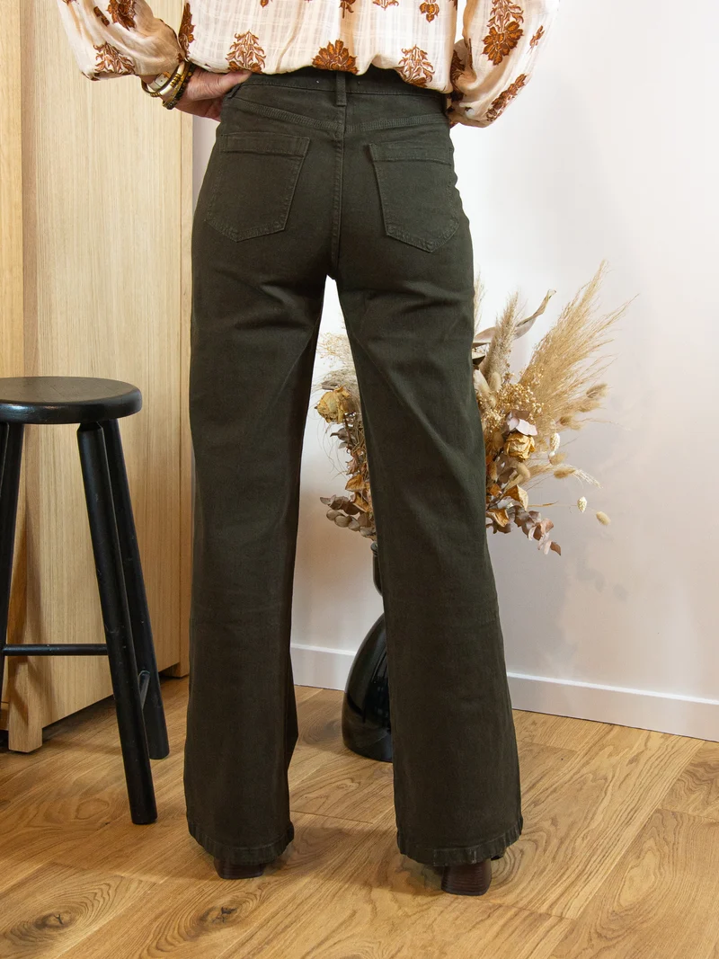 Jeans denim chocolat GASPARD Oraije