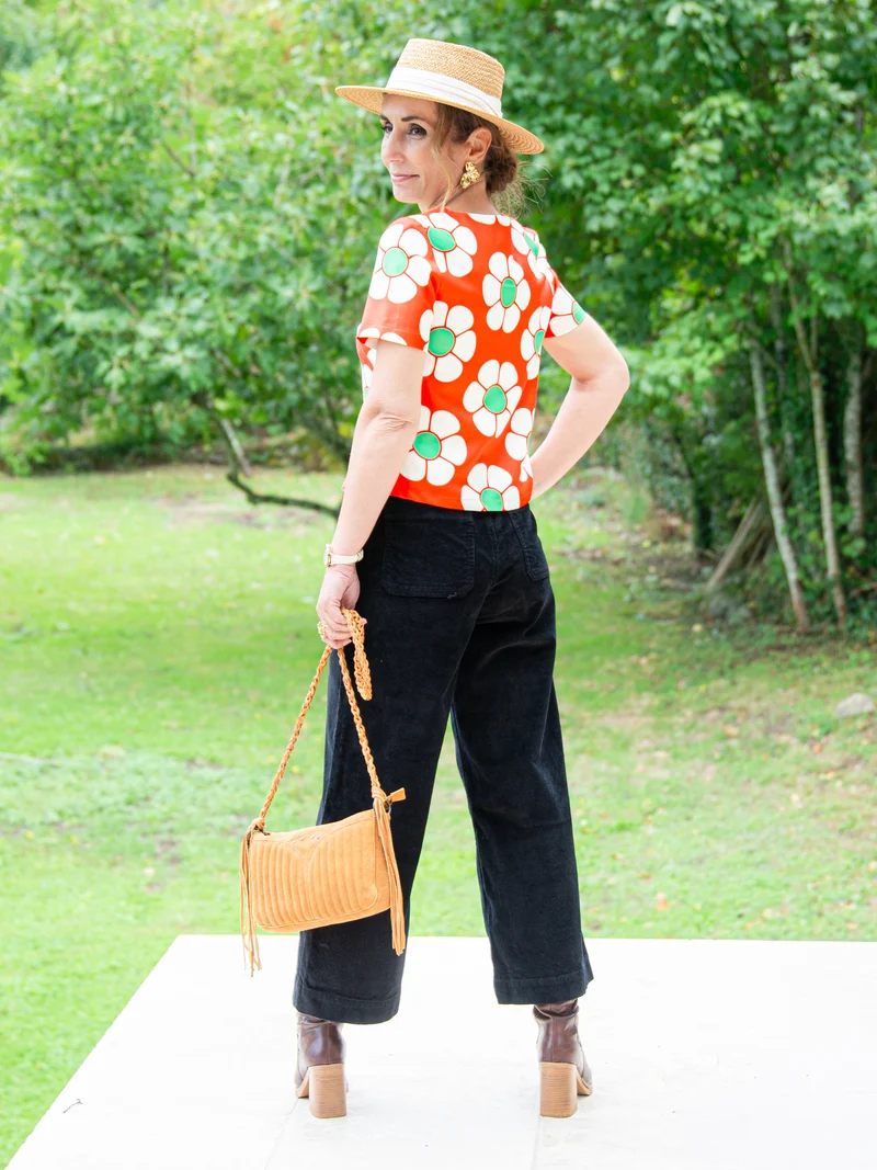 Pantalon velours noir ATLANTA La Petite Étoile