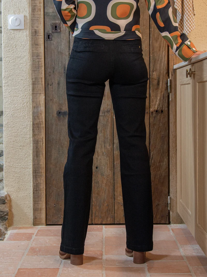 Jean flare noir SONNY La Petite Étoile