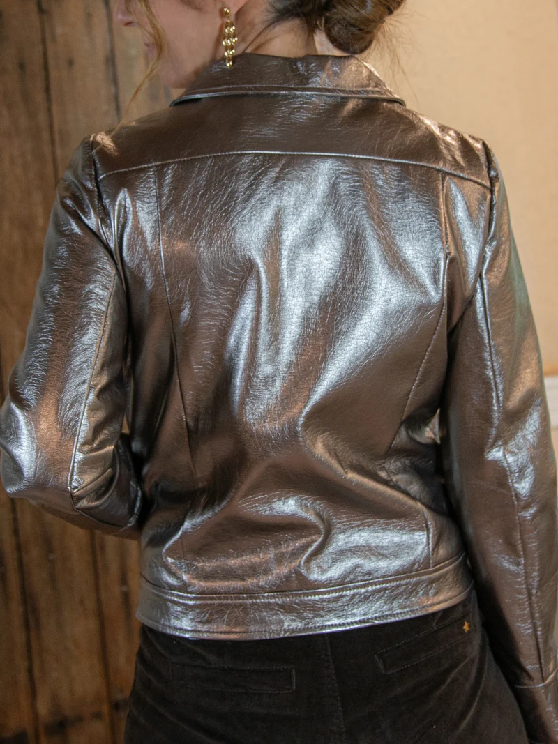 Veste vinyle zirconium DAISY Hippocampe