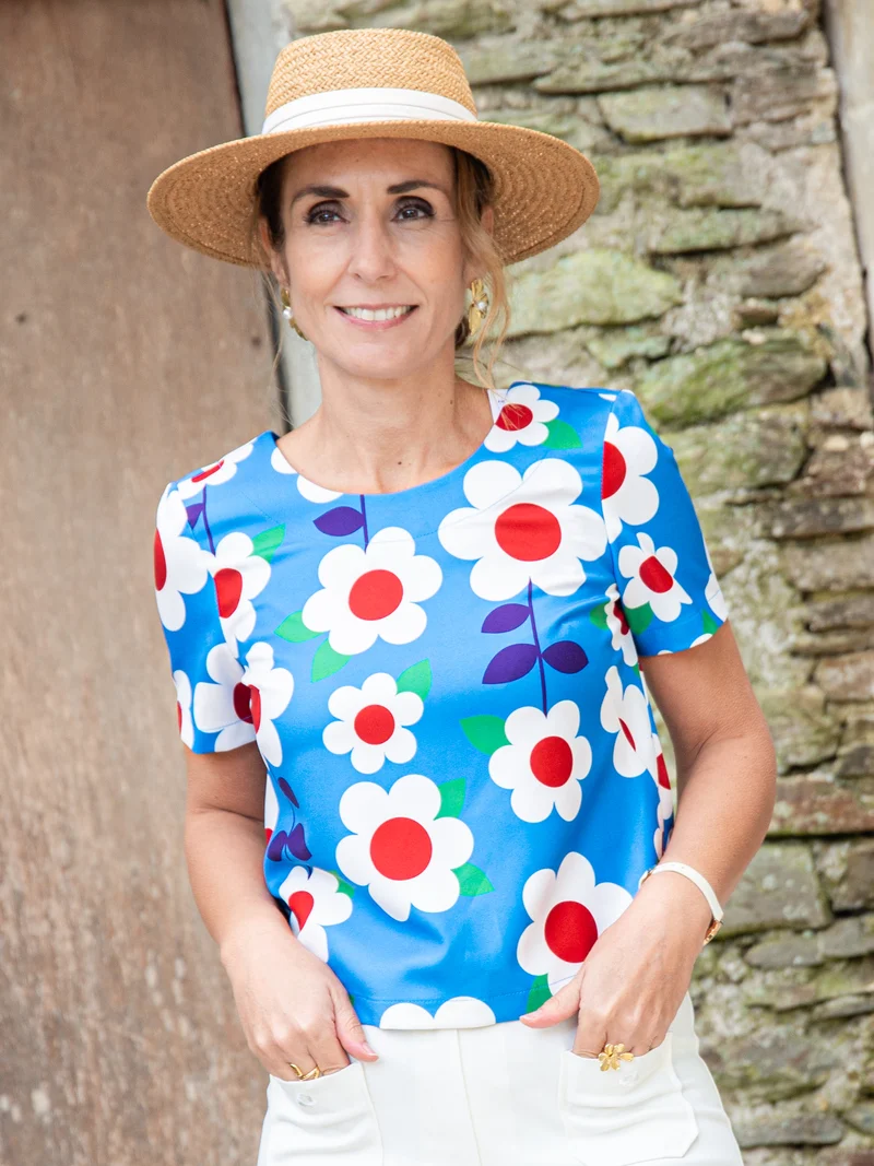 Top SEVENTIES n°124 turquoise Hippocampe