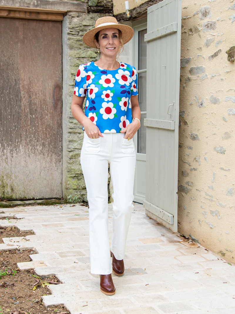 Top SEVENTIES n°124 turquoise Hippocampe