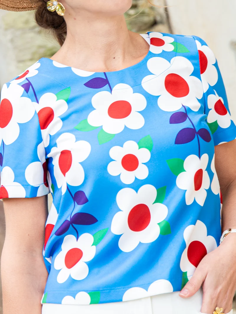 Top SEVENTIES n°124 turquoise Hippocampe