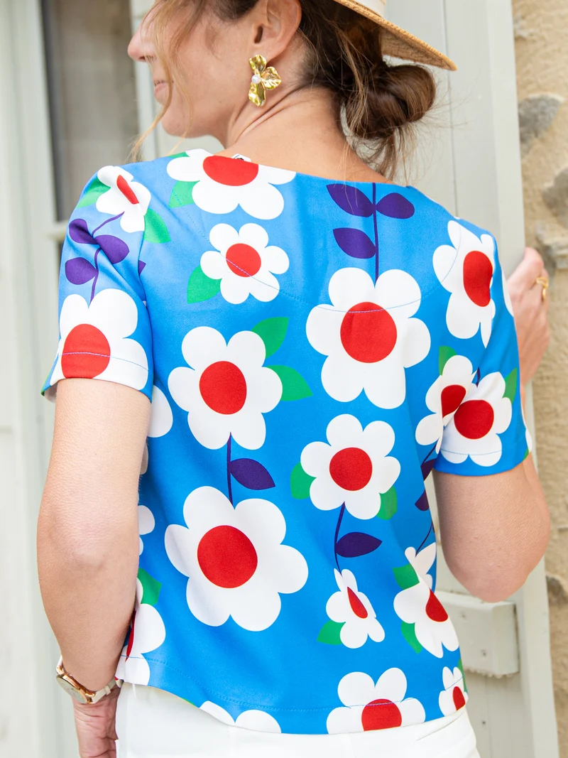 Top SEVENTIES n°124 turquoise Hippocampe