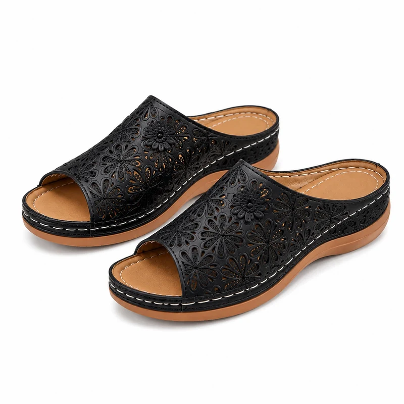 Women's Orthopedic Flip-Flops Style Sandal with Patterns