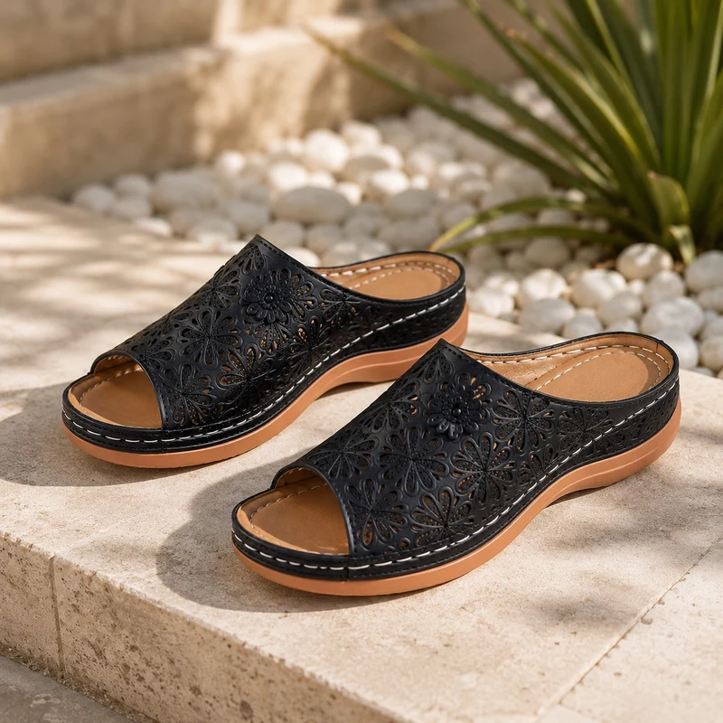 Women's Orthopedic Flip-Flops Style Sandal with Patterns