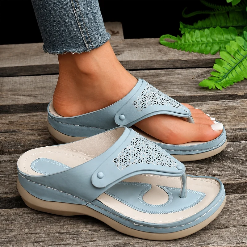 Women's Orthopedic Casual Flip Flop Style Sandal