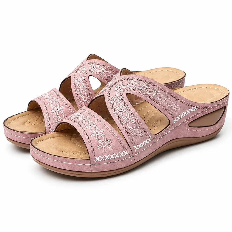 Women's Vintage Style Wedge Orthopedic Sandal