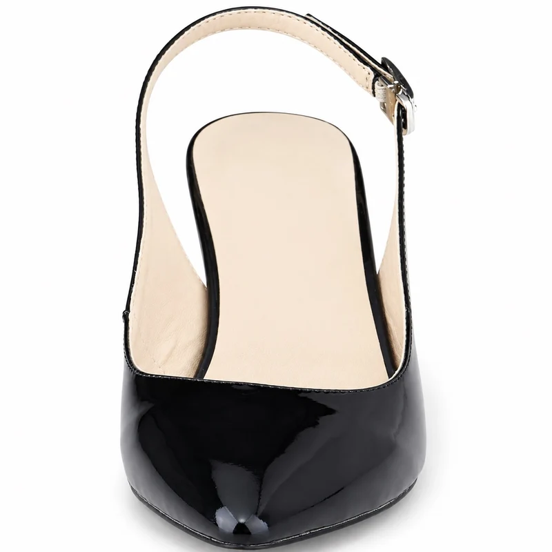 Women's 5 - 7 cm High Heel Sandal in Pump Style with Strap