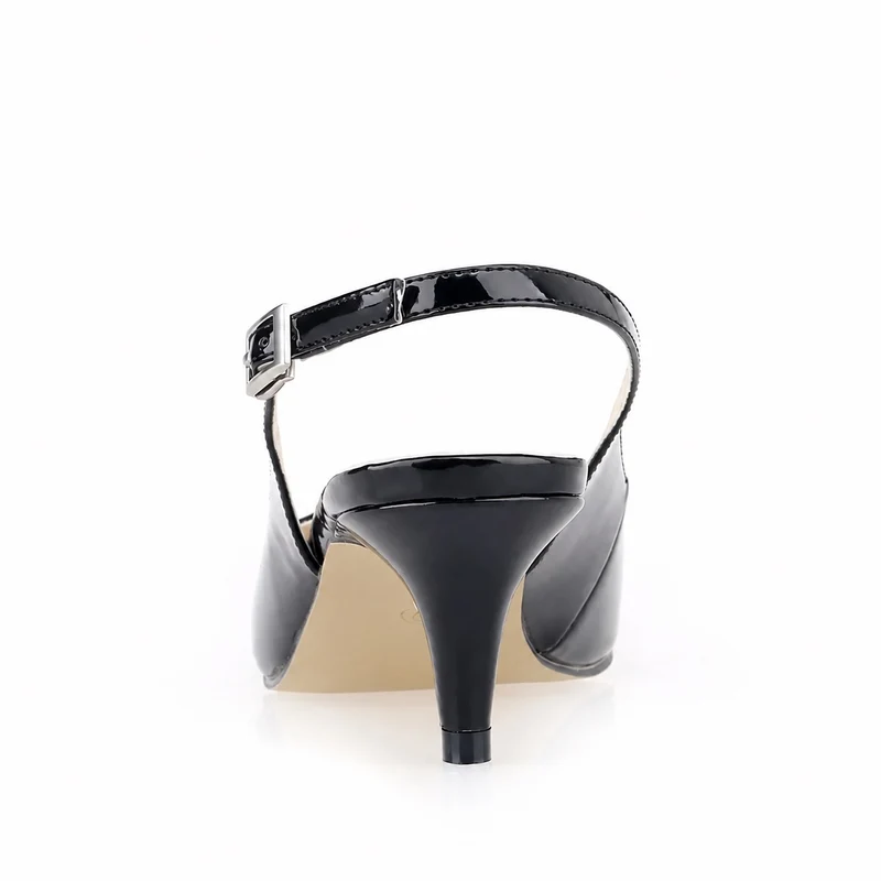 Women's 5 - 7 cm High Heel Sandal in Pump Style with Strap