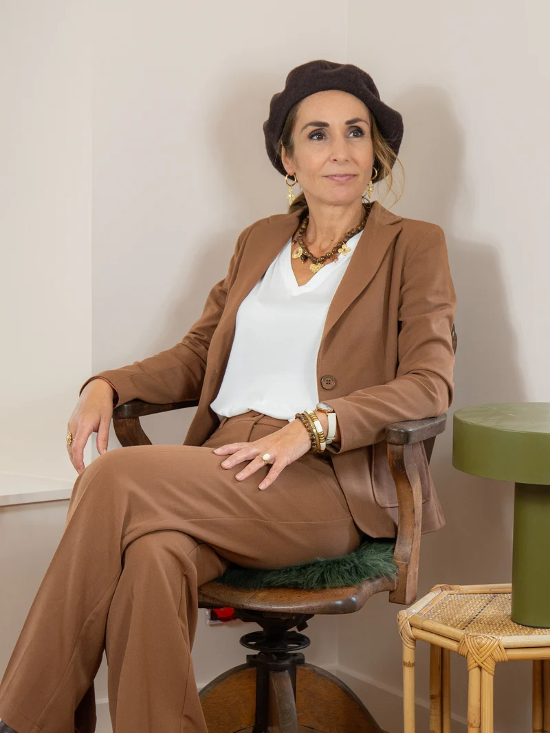Veste camel KELLY Hippocampe
