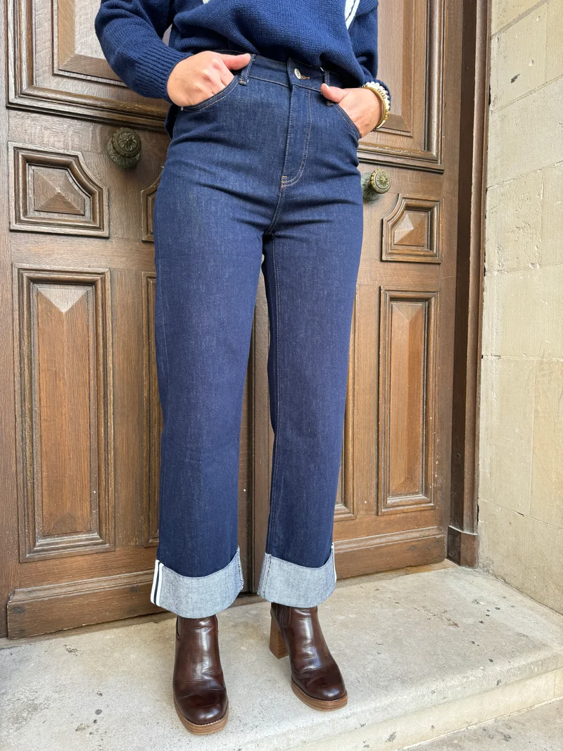Jeans denim brut LOANE Oraije