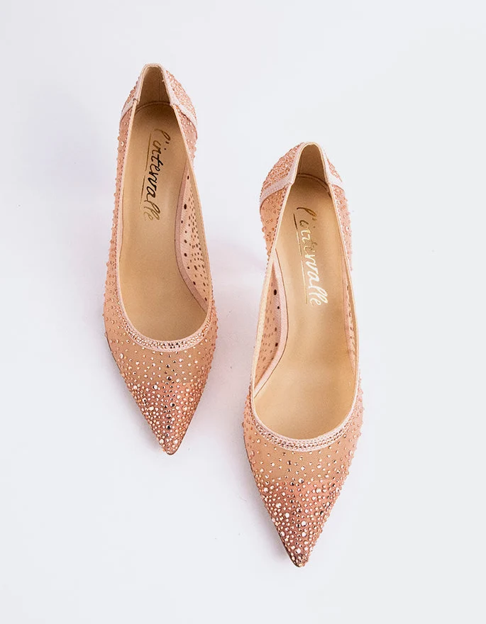 Swansea Light Pink Mesh