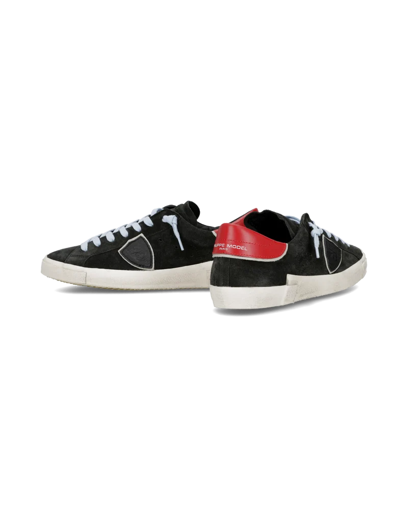 Sneakers Prsx Men, Black Red