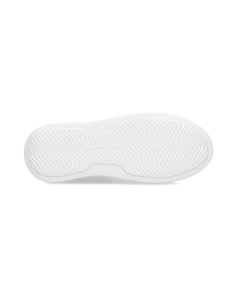 Sneakers Temple Women, White Gold