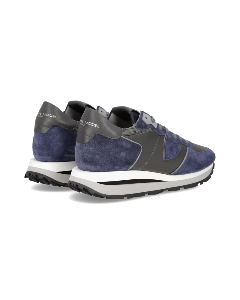 Sneakers Tropez Haute Running Men, Blue Grey