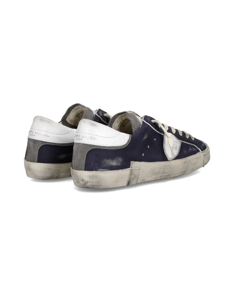 Sneakers Prsx Tennis Men, Blue Grey