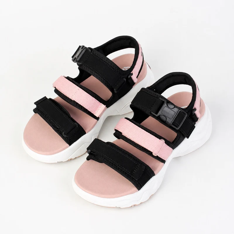 Women's Sport Sandal with Velcro and Thick Sole