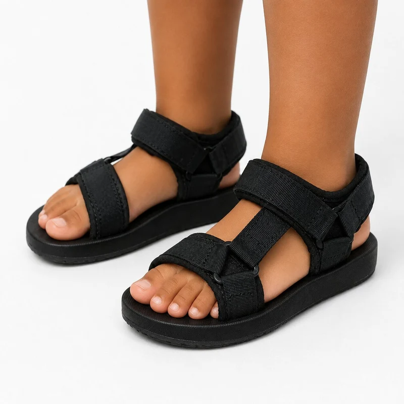 Children's sandals with Velcro straps