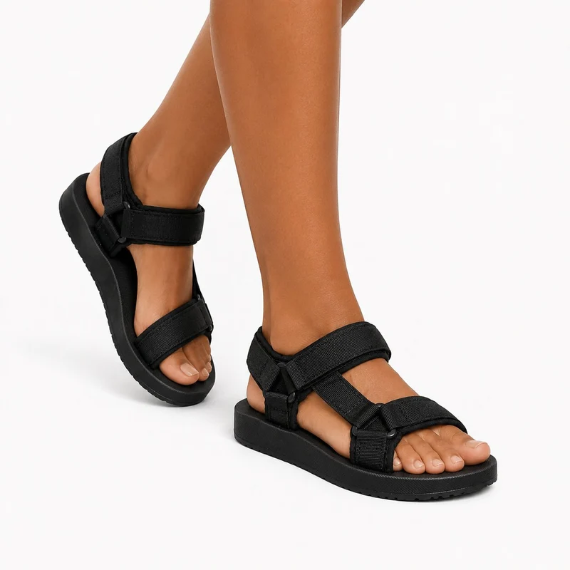 Children's sandals with Velcro straps