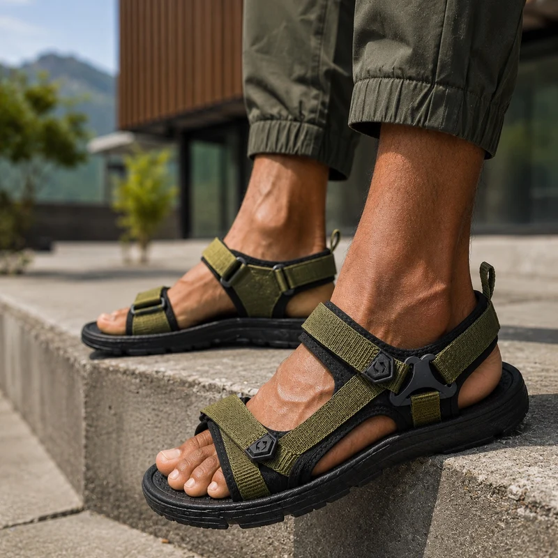 Lightweight and Durable Men's Hiking Sandals